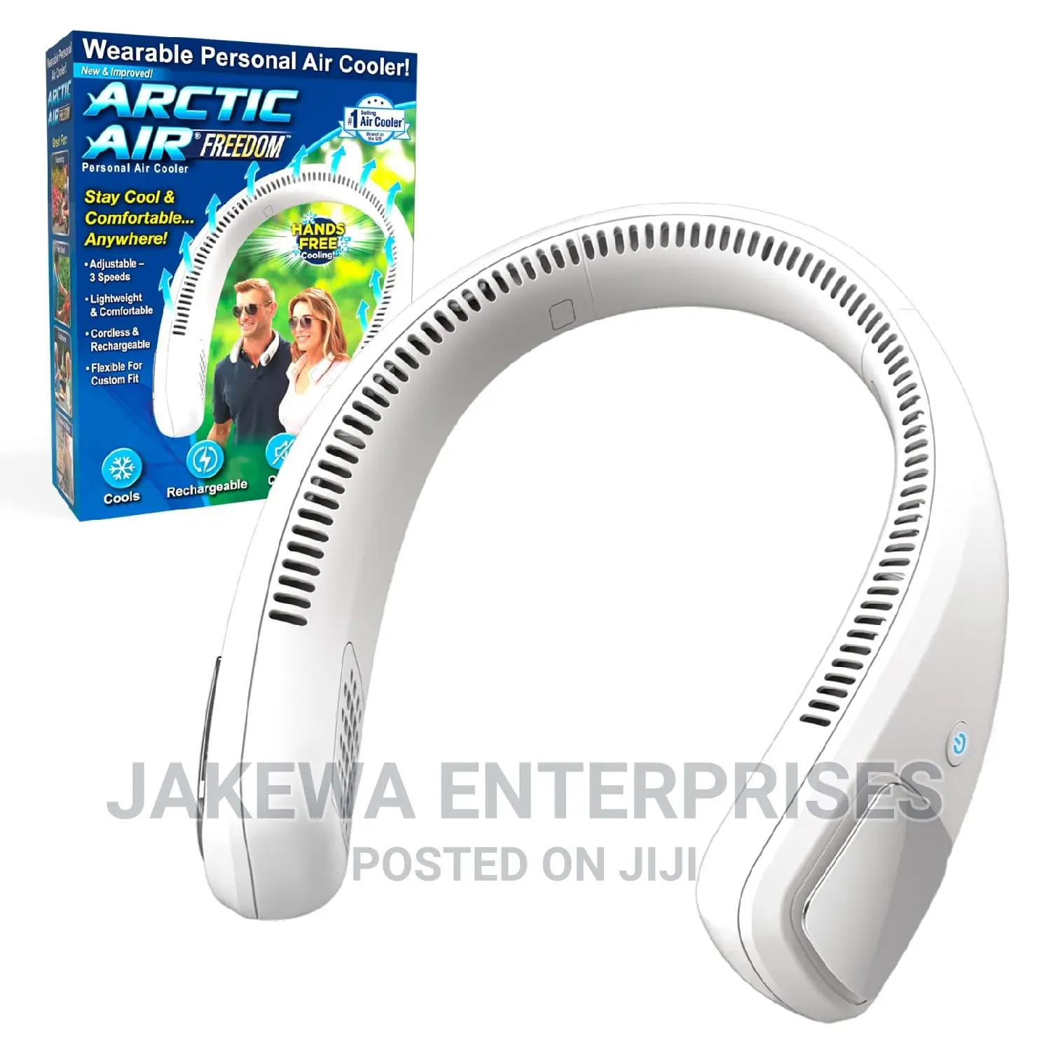 Wearable Arctic Air Cooler and Purifier Portable Neck Fan