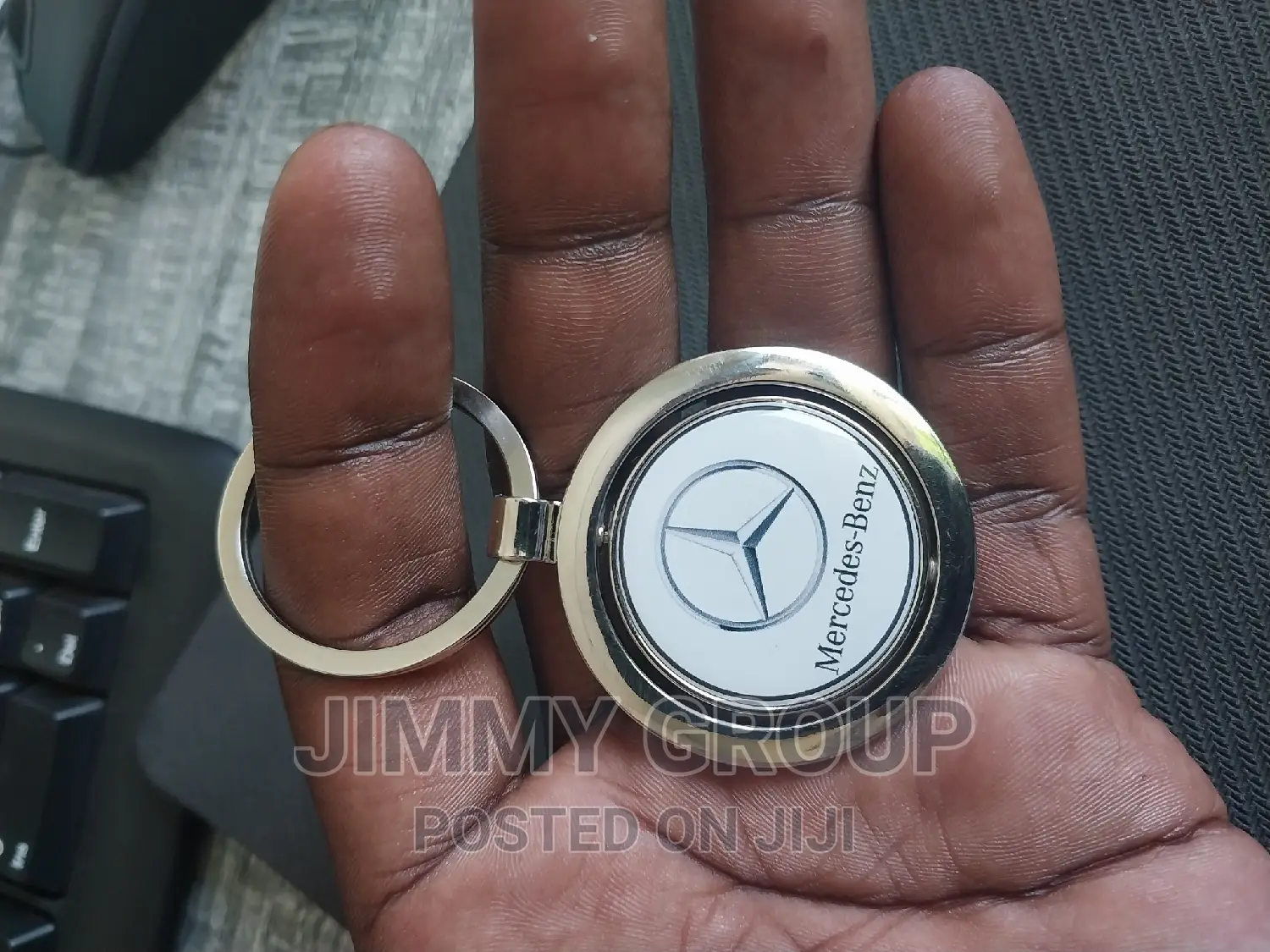 Mercedes Silver Key Holders SILVER