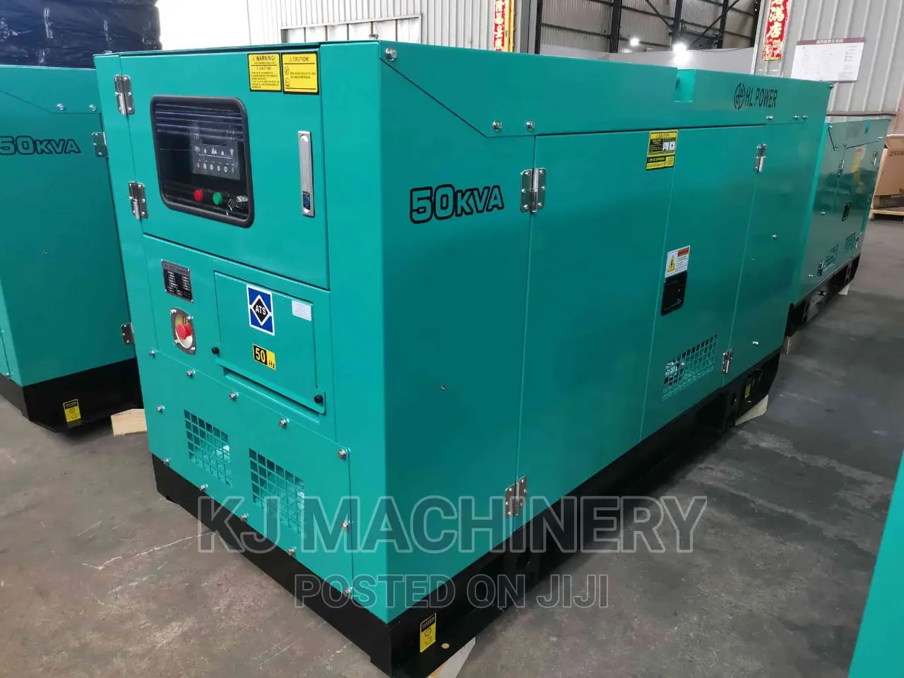 Generators-50kva-Hldg50s-Watercooled Hl Power