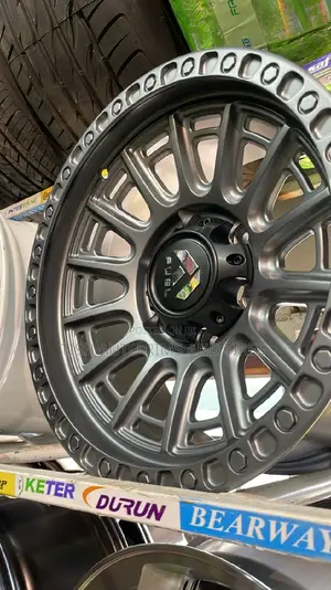 Grey Offset Rims 16 Inch for Pajero, Ford Ranger, Hilux