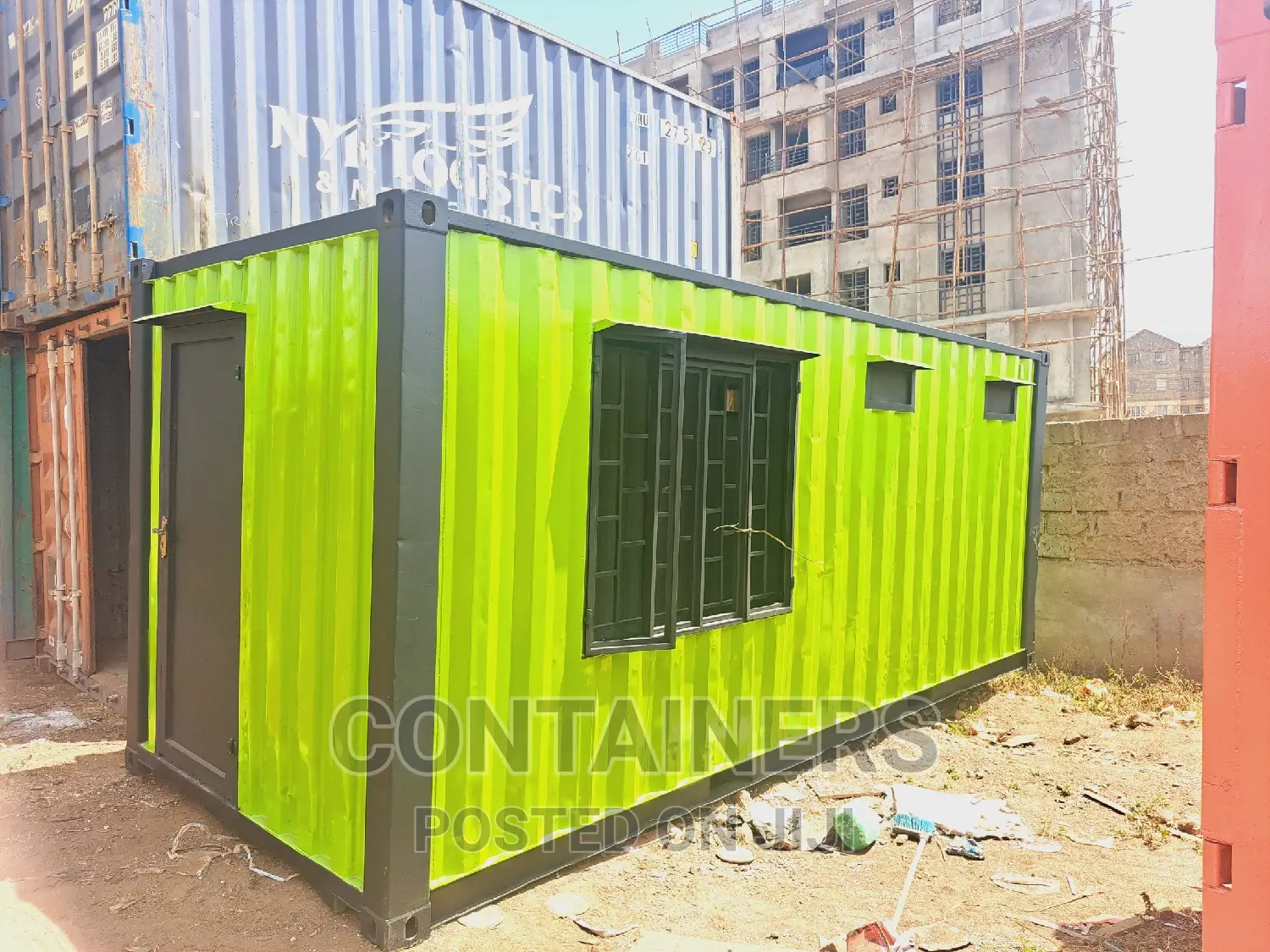 Containers -Fabricated Container Into Storage Unit.