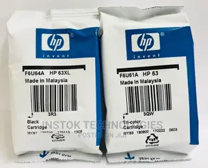 HP 63 Tri-Color Ink Cartridge