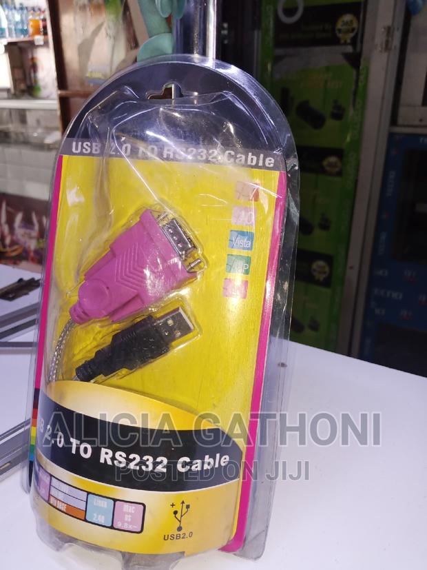 USB Male 2.0 to RS232 Cable - thumbnail 2