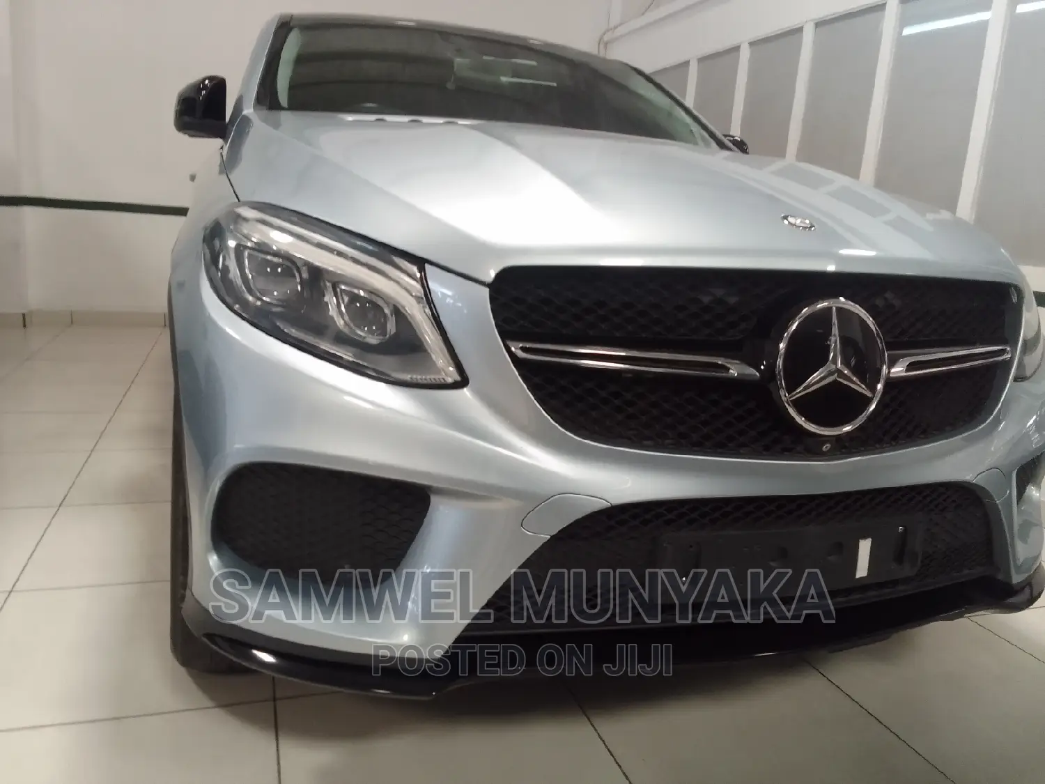 Mercedes-Benz GLE-Class GLE 350d 4MATIC 2016 Silver