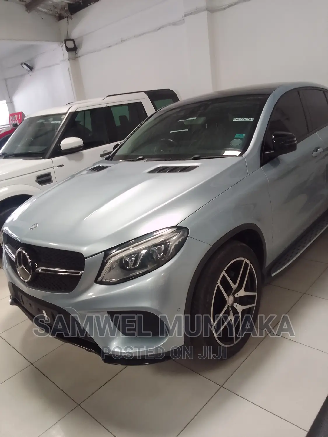 Mercedes-Benz GLE-Class GLE 350d 4MATIC 2016 Silver