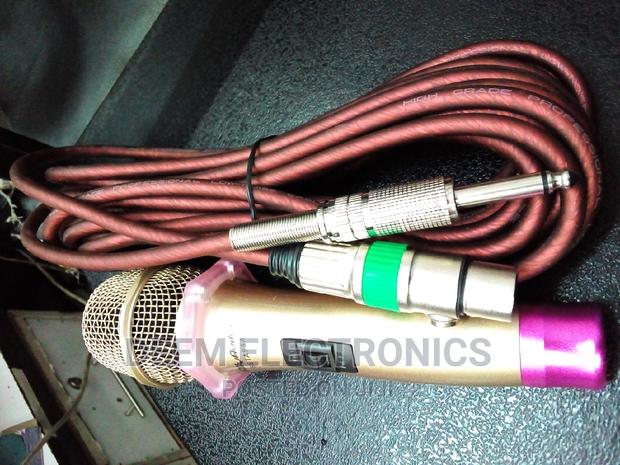 Professional Dynamic Microphone With Cable - main view