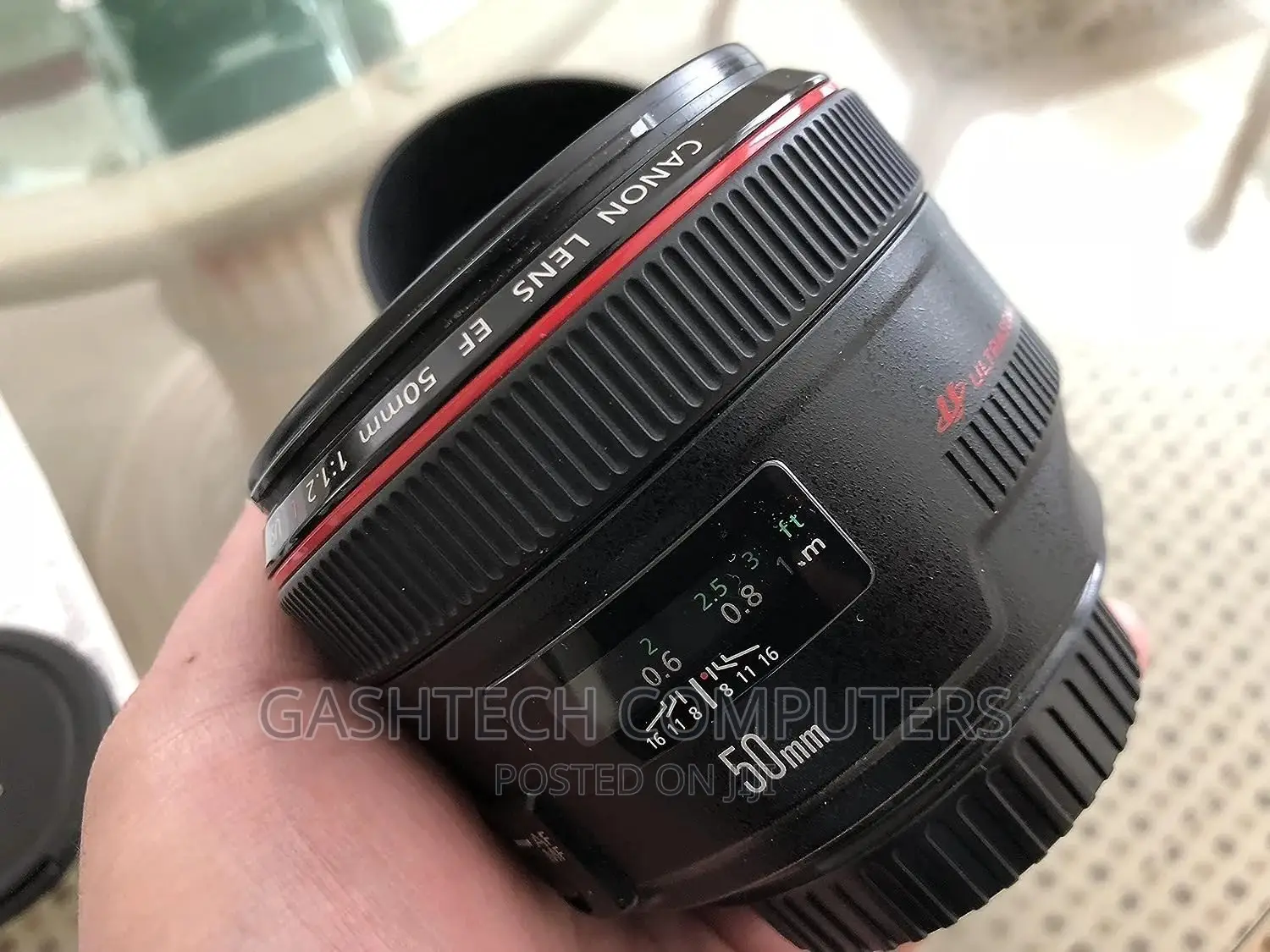 Canon EF 50mm F/1.2l USM Lens