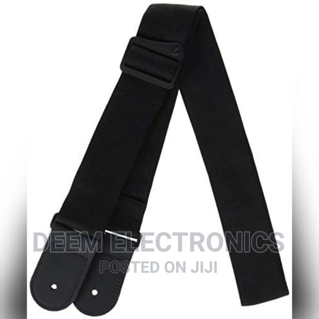 Guitar Strap Black for All Guitars Fender