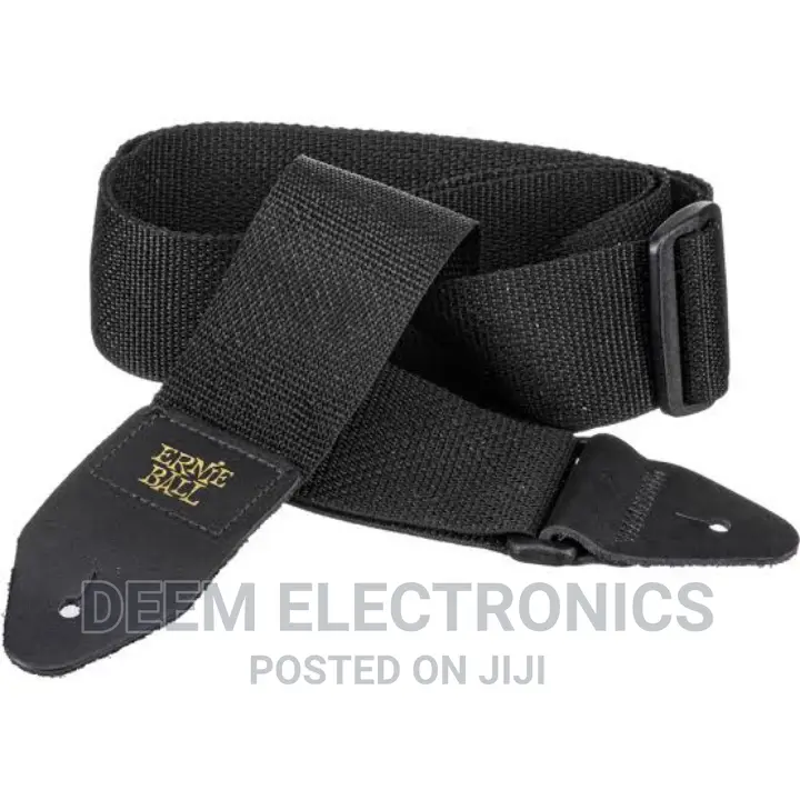 Guitar Strap Black for All Guitars Fender