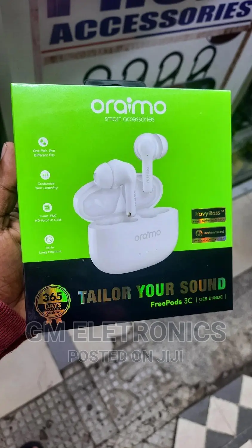 Oraimo Freepods 3C (White)