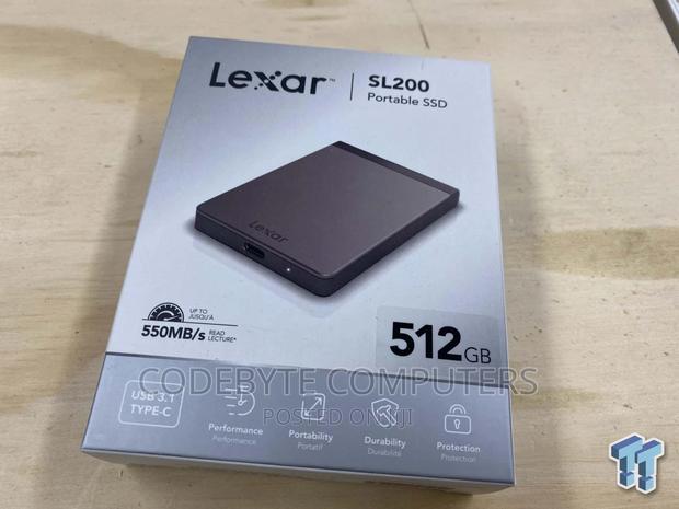 Lexar External Portable SSD 512GB - main view