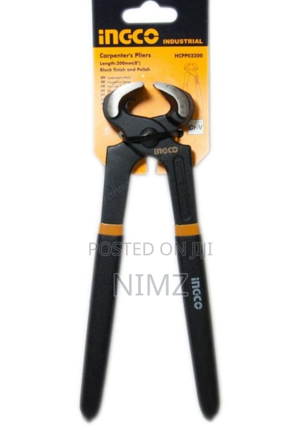 INGCO HCPP02200 Carpenter Pliers Size:8""/200mm - main view