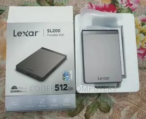 Lexar 512GB External Portable SSD Up to 550mb/S Speed