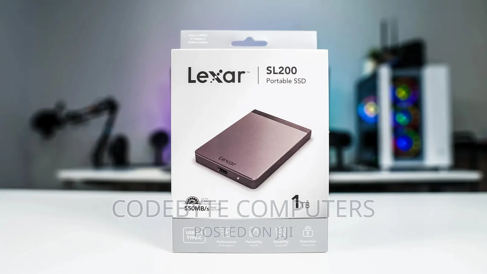 Lexar 1TB External Portable SSD