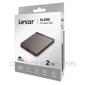 Lexar External Portable SSD 2TB, Up to 550mb/S