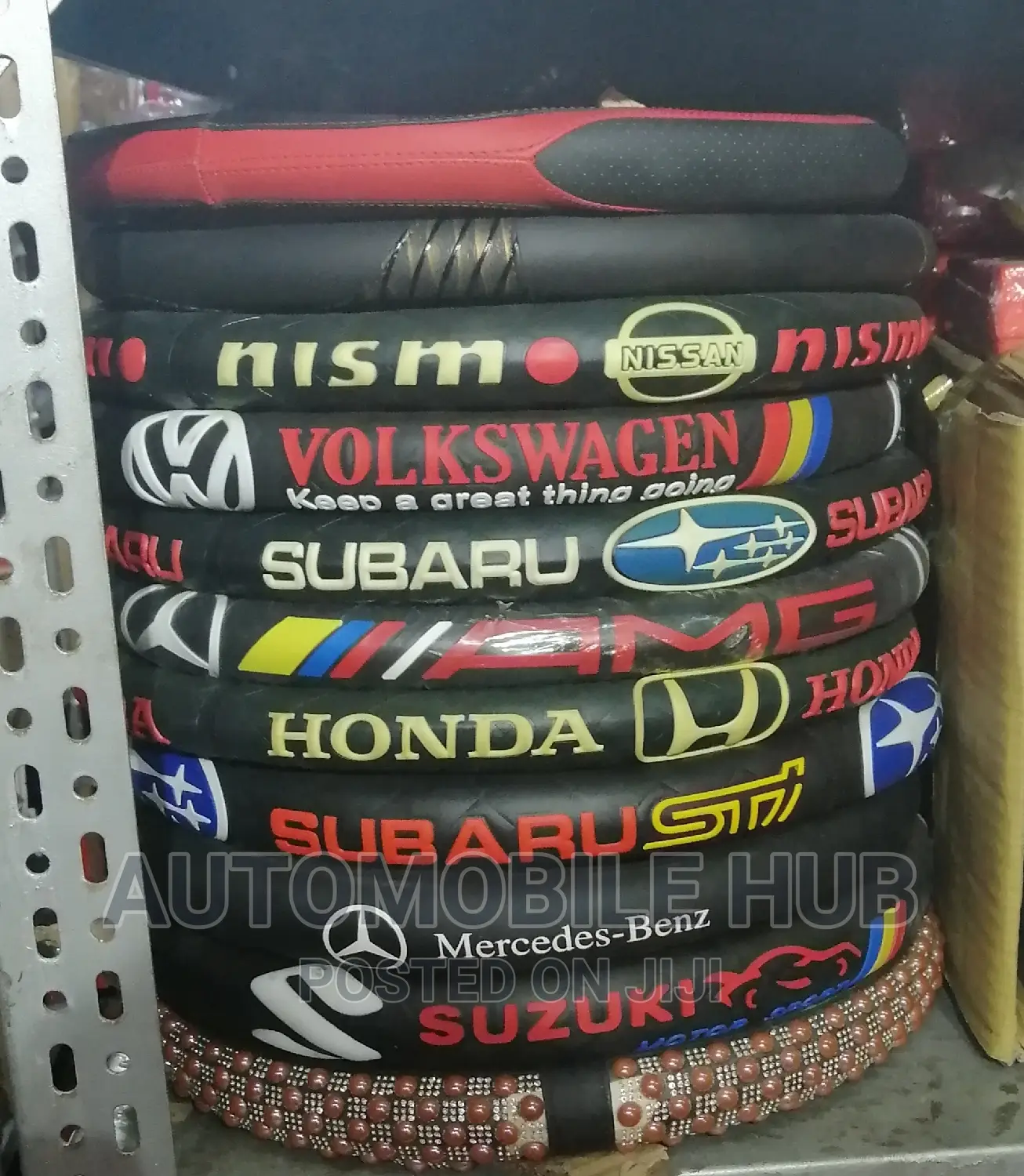 Branded Steering Wheel Cover