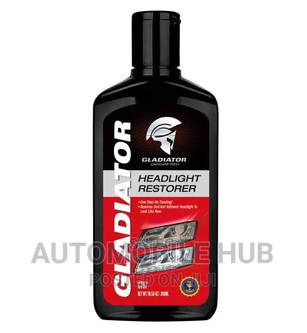 Gladiator Headlight Cleaner and Restorer