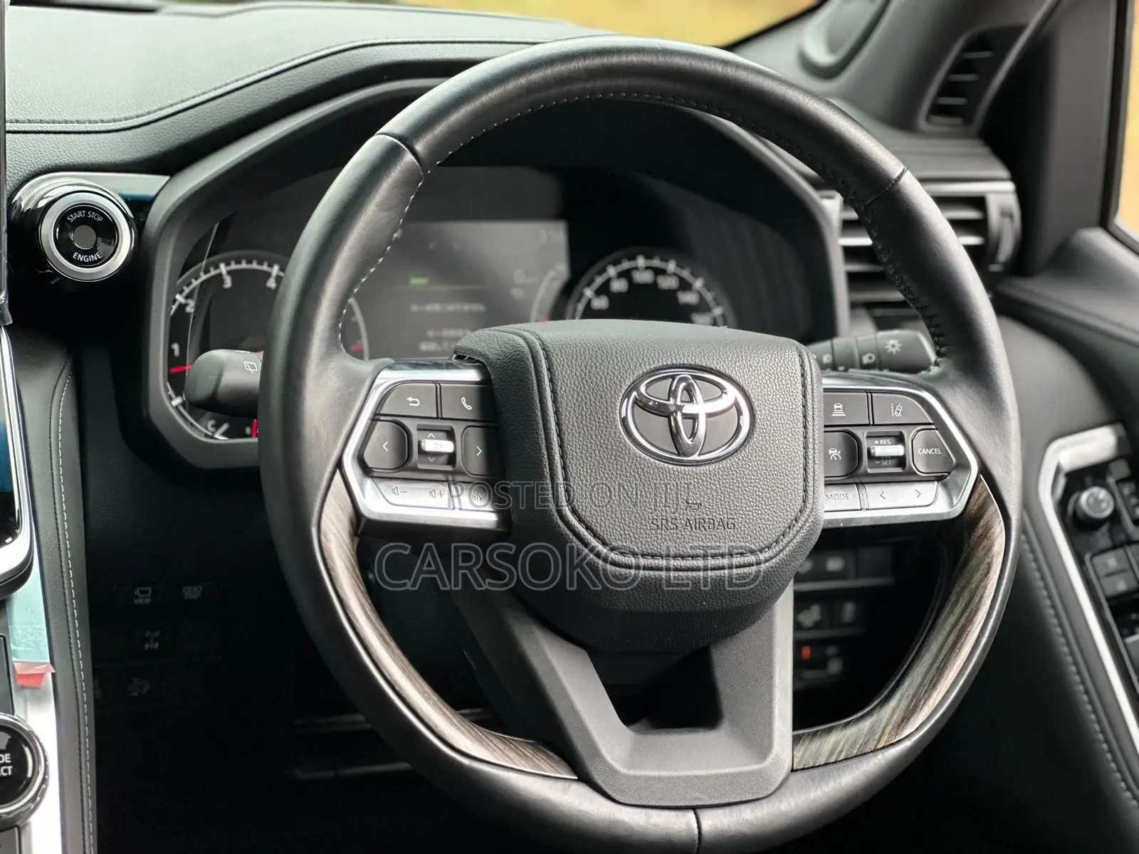 Toyota Land Cruiser 3.3 Diesel 4WD 2022 Black