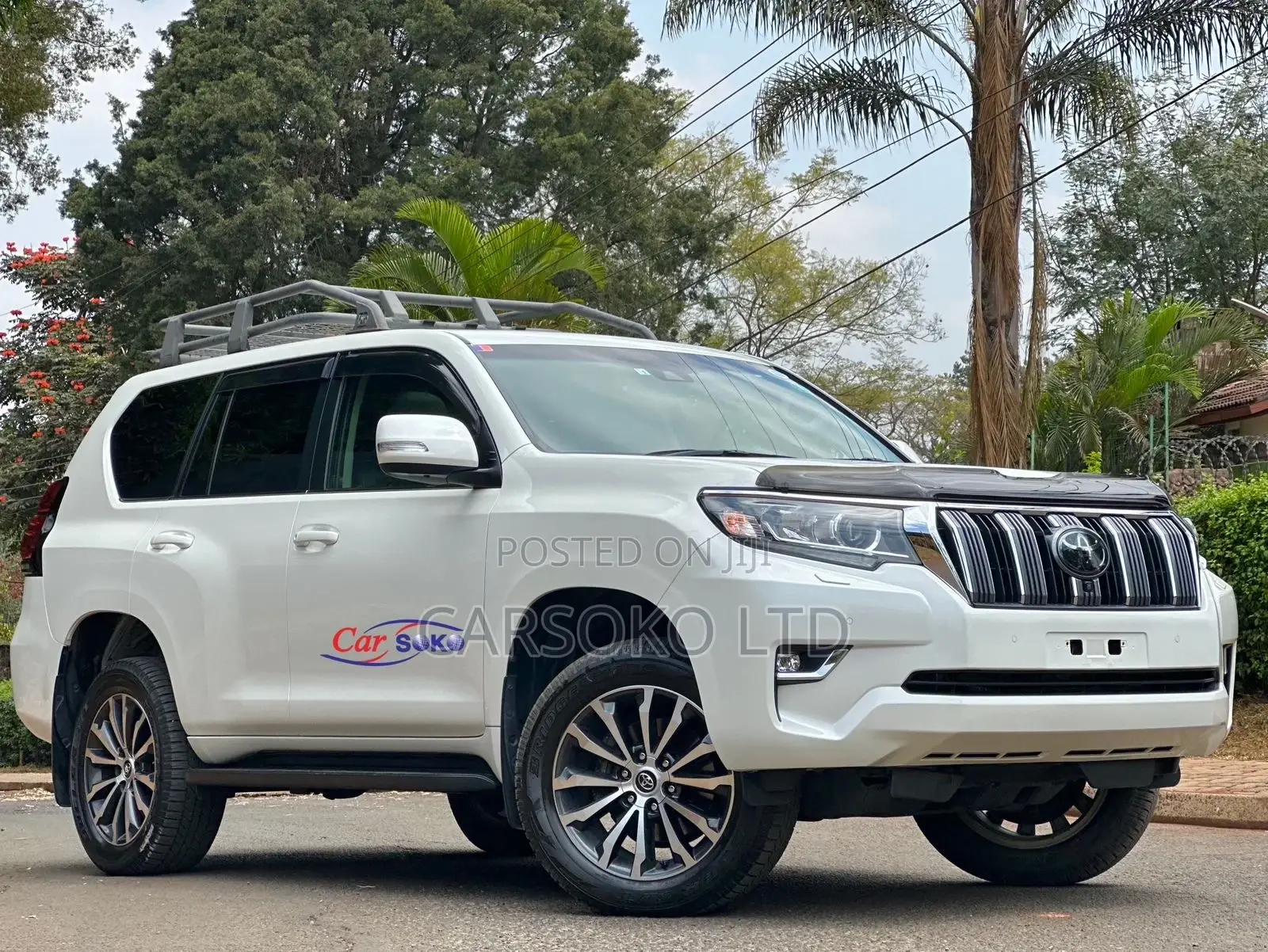 Toyota Land Cruiser Prado 2018 Pearl