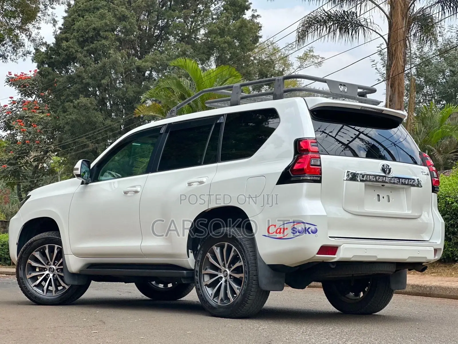 Toyota Land Cruiser Prado 2018 Pearl