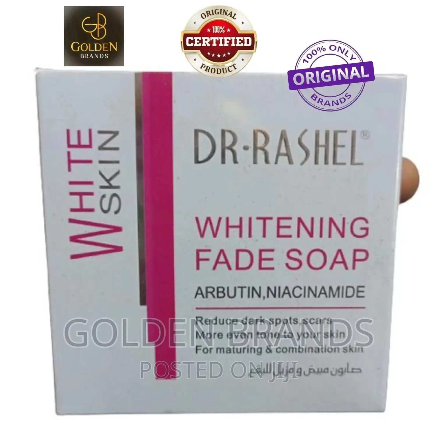 Dr. Rashel Whitening Skin Fade Spot Soap 100g