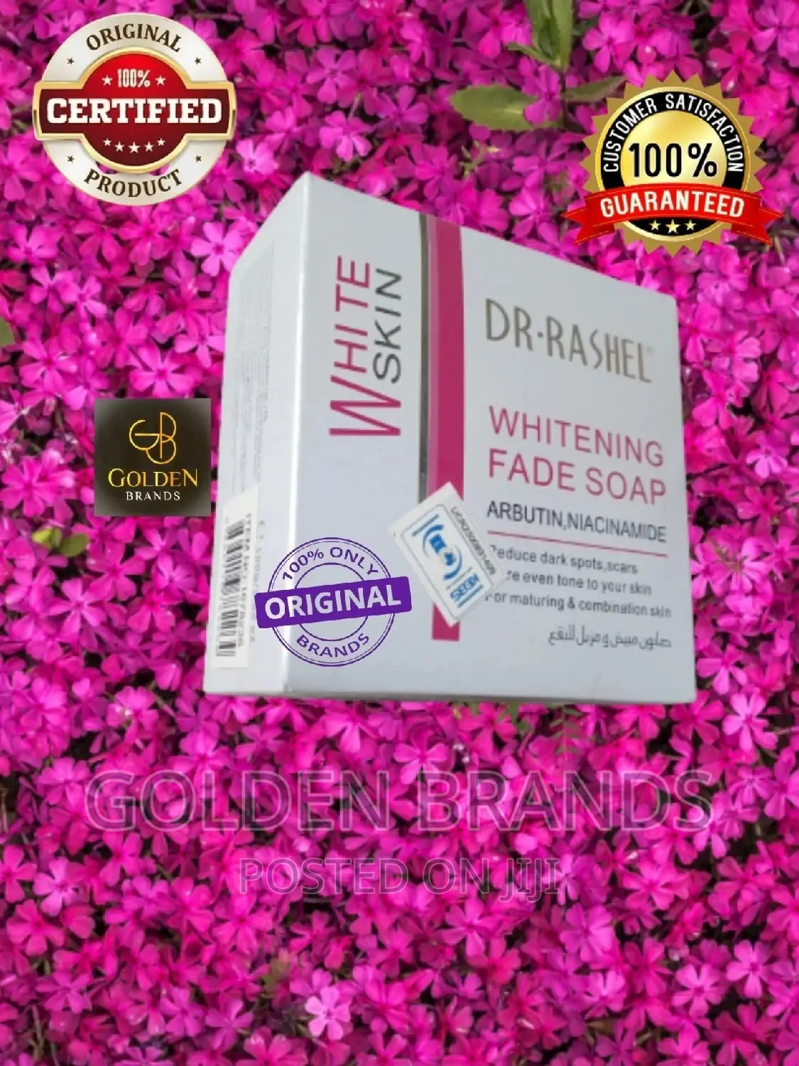 Dr. Rashel Whitening Skin Fade Spot Soap 100g