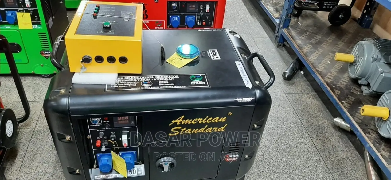 7.5kva American Standard Generator