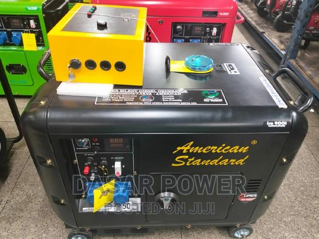 7.5kva American Standard Generator - main view