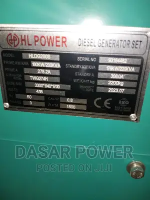 200kva Cummins Power Generator