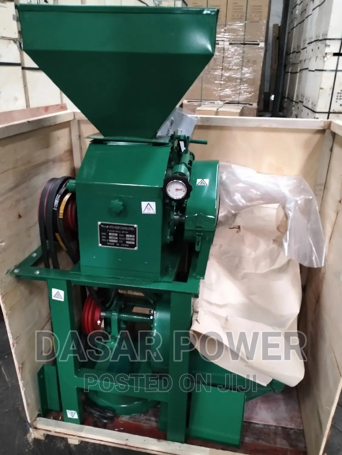 Maize Floor Roller Mill Machine