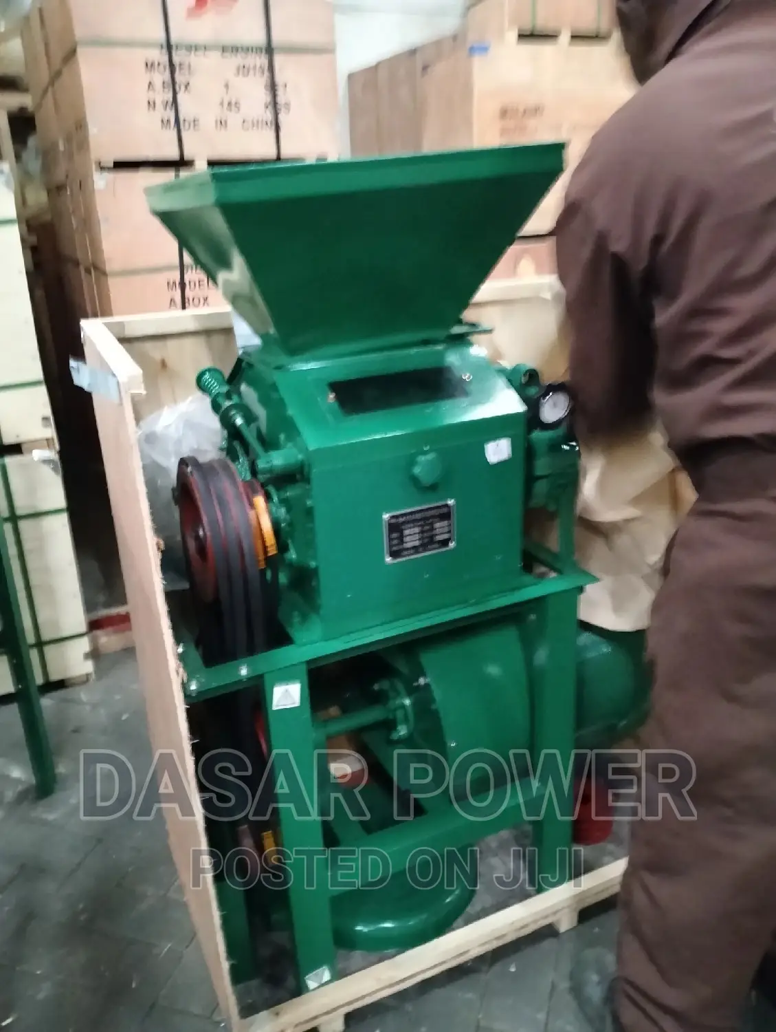 Maize Floor Roller Mill Machine
