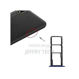 SIM Card Tray + Micro SD Card Tray for Huawei Y5 (2019) (Blu