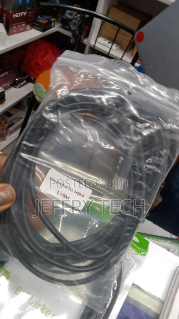 5 Metres Mini HDMI to HDMI Cable - main view