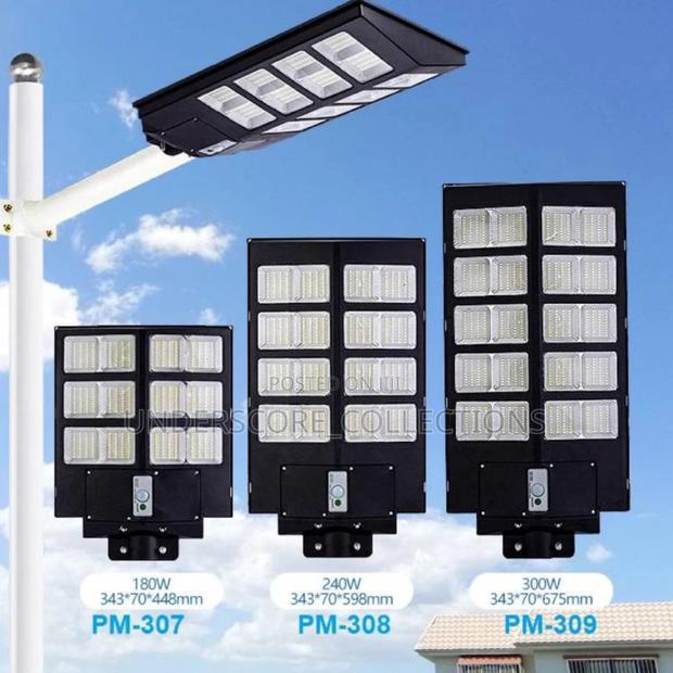 180 WattsSolar Street Lights With 6 Illuminating Plates