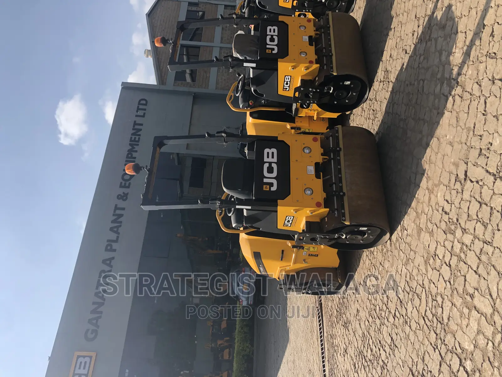 New JCB Tandem Roller