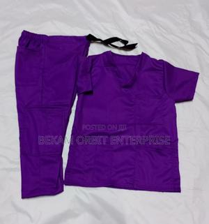 High Quality Purple CBC Kid's Labcoat - main view