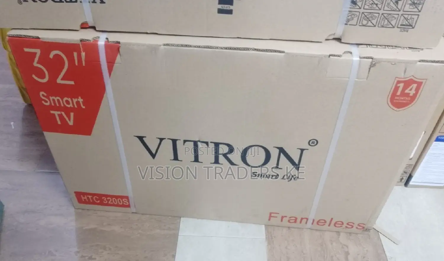 Vitron 32 Inches Smart Android Frameless Tv Full Hd 1080p✓✓