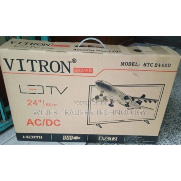 Vitron 24 Inch Digital Tv Hd Led Tv Ac/Dc DVB-T2 Televisio