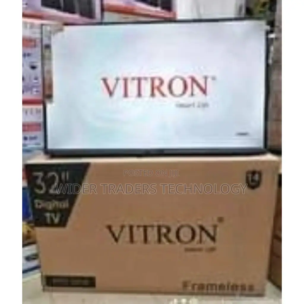 Vitron 32" Inch Digital Led Frameless Television Usb Hdmi Vg