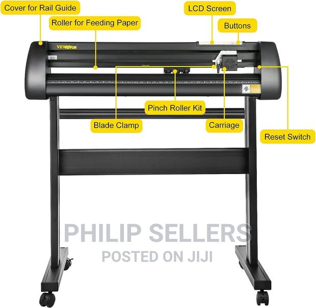 Vinyl Cutter Machine, 720mm Vinyl Printer, 28 Inch Plotter P - thumbnail 3