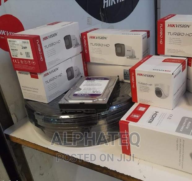 8 Cameras CCTV Full Kit With 1080p Cameras Turbo Hd 2mp