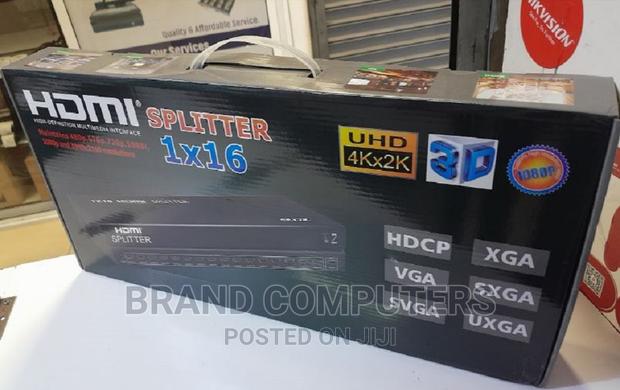 4kx2k 3D Full HD 1 by 16-Way Ultra HD HDMI Splitter