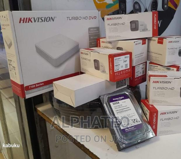 4 Channel CCTV Complete Kit-Hikvision 1080P Four 4 Cameras
