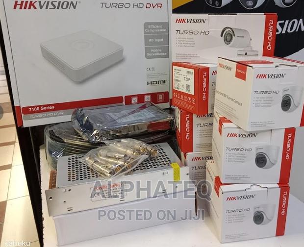 Hikvision 4 Channel CCTV Kit//Hikvision 4 Channel CCTV Kit