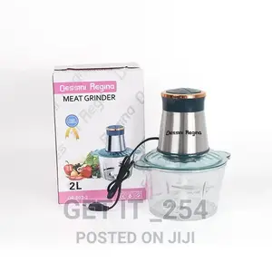 2ltr Dessini Electric Meat/Vegatable Grinder With A Glass
