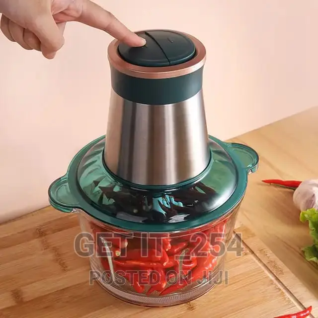 2ltr Dessini Electric Meat/Vegatable Grinder With A Glass
