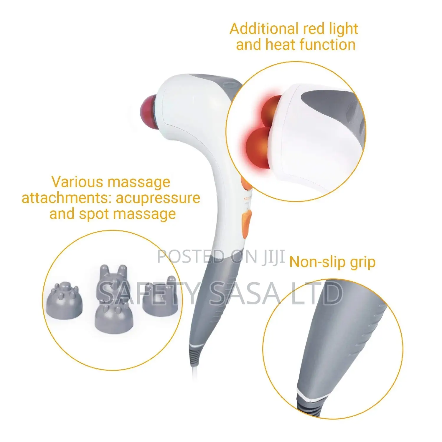 ITM Hand Massager, Electric Massager, Heating Function