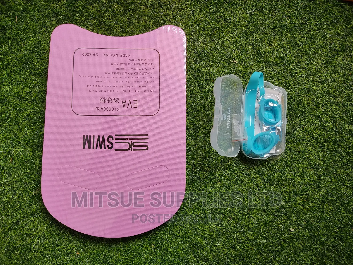Swimming Kickboard Eva With Swimming Glasses Adjustable