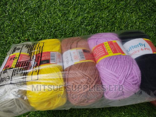 Random Mixed Colour Yarns for CBC Practise Butterfly - thumbnail 3