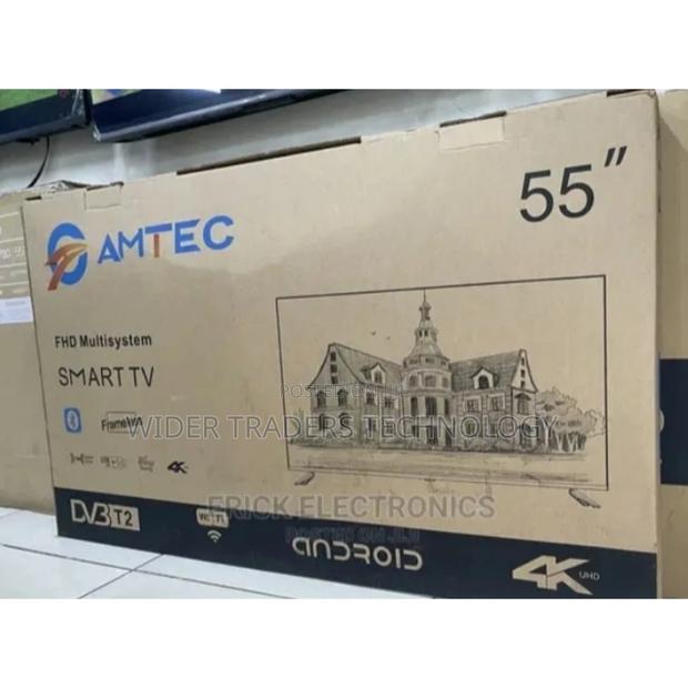 Amtec 55" Inches Smart Android Full HD Frameless Tv- - main view